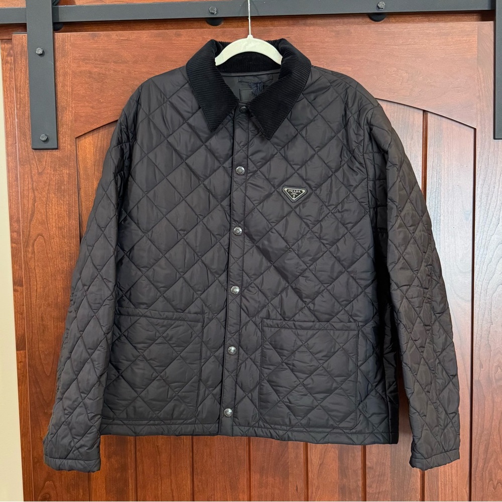 NWT Men’s Prada Re-Nylon Quilted Jacket